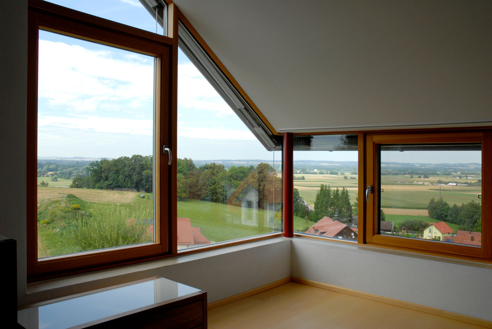 Einfamilienaus in Buch am Erlbach, Herzog-Architektur Herzog-Architektur Cuartos de estilo moderno