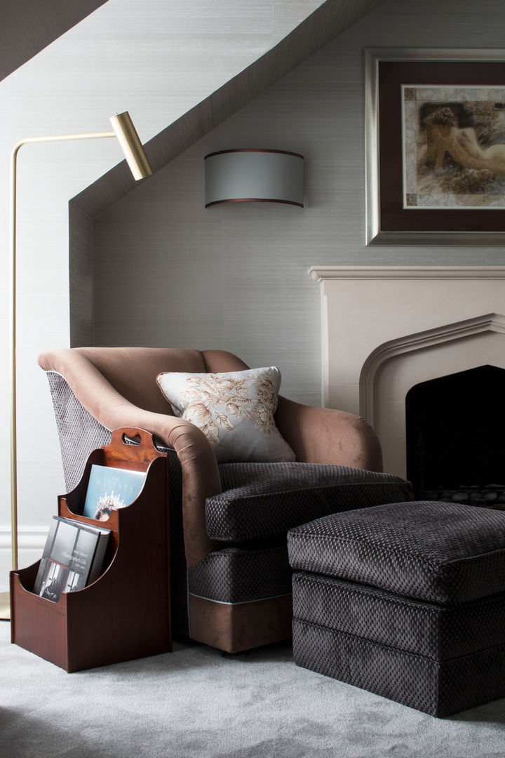 Master Bedroom Roselind Wilson Design Quartos clássicos Sofás