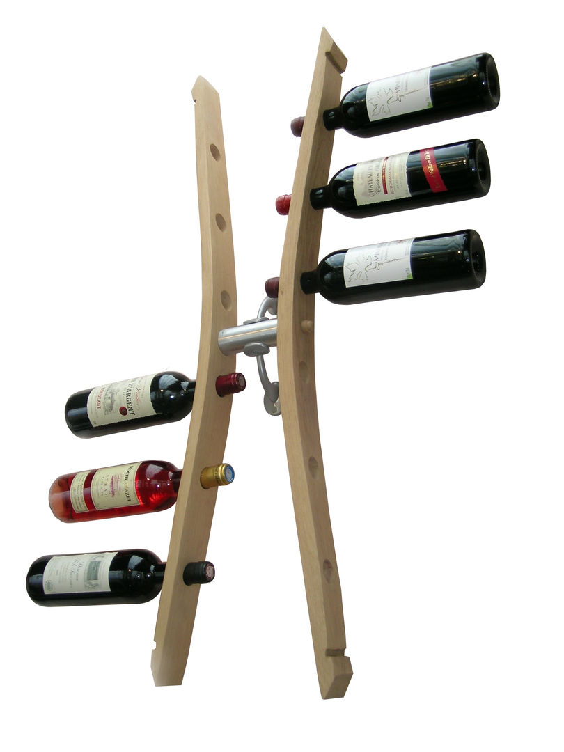 accessoire de stockage pour le vin, Douelledereve / Eco design construction Douelledereve / Eco design construction Cavas Bodegas