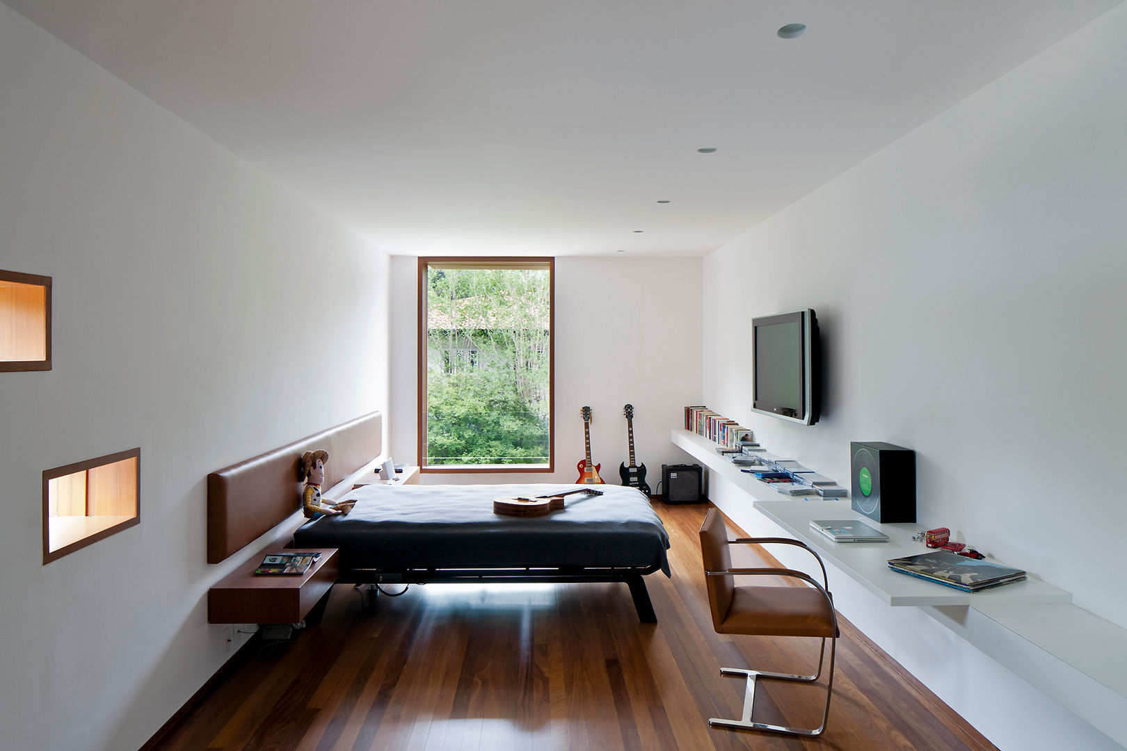 MR House/Casa MR, Pascali Semerdjian Arquitetos Pascali Semerdjian Arquitetos 臥室