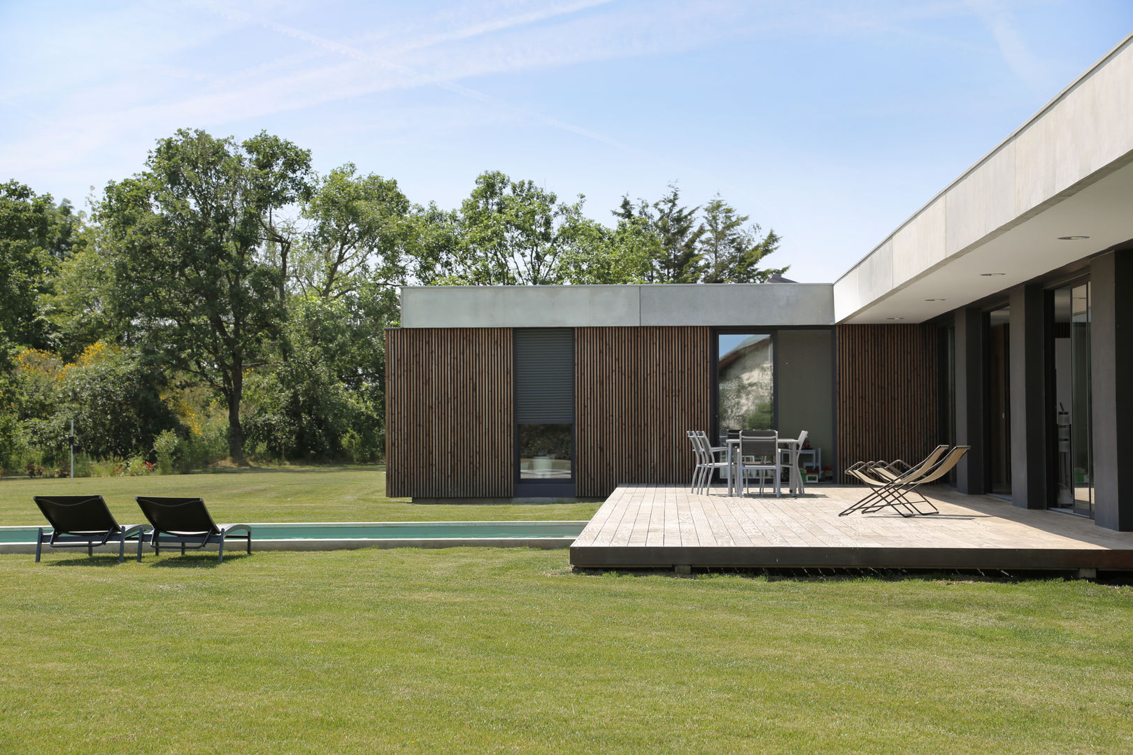 MAISON à LAVERNOSE (31) - architecte S. DELIGNY, architecturesdeligny architecturesdeligny