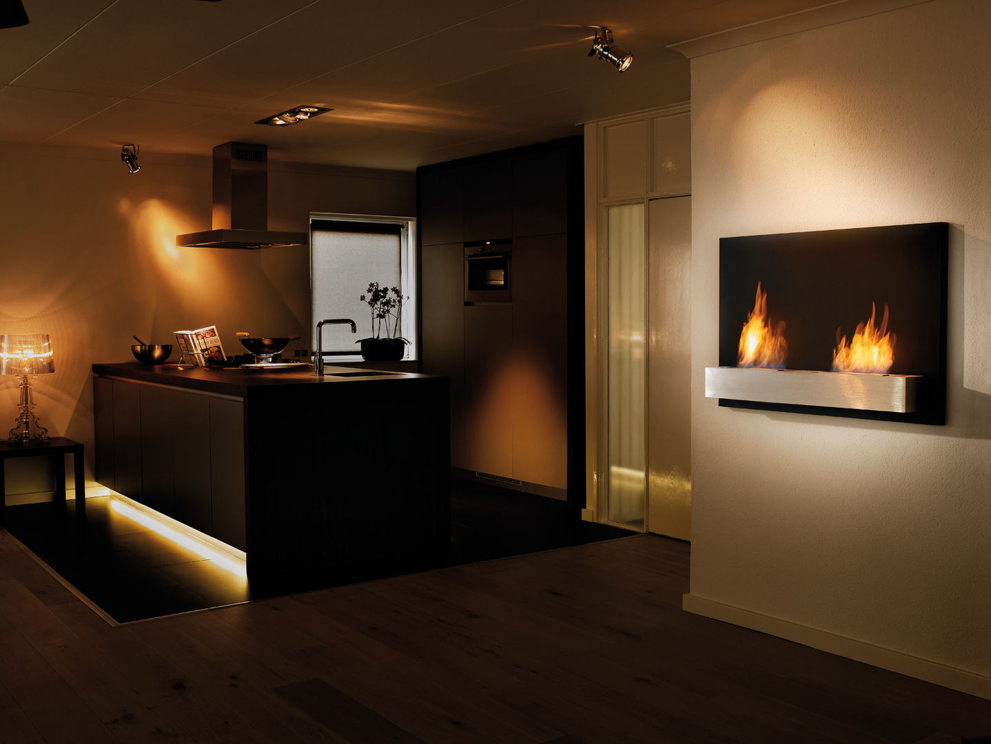 SAFRETTI, ELEMENTO 3 DISEÑO SA DE CV ELEMENTO 3 DISEÑO SA DE CV Modern Living Room Fireplaces & accessories