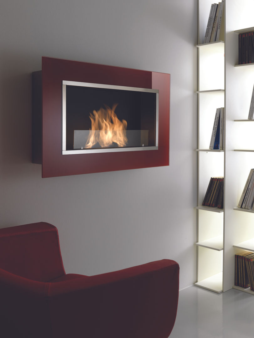 HORUS, ELEMENTO 3 DISEÑO SA DE CV ELEMENTO 3 DISEÑO SA DE CV Phòng khách Fireplaces & accessories