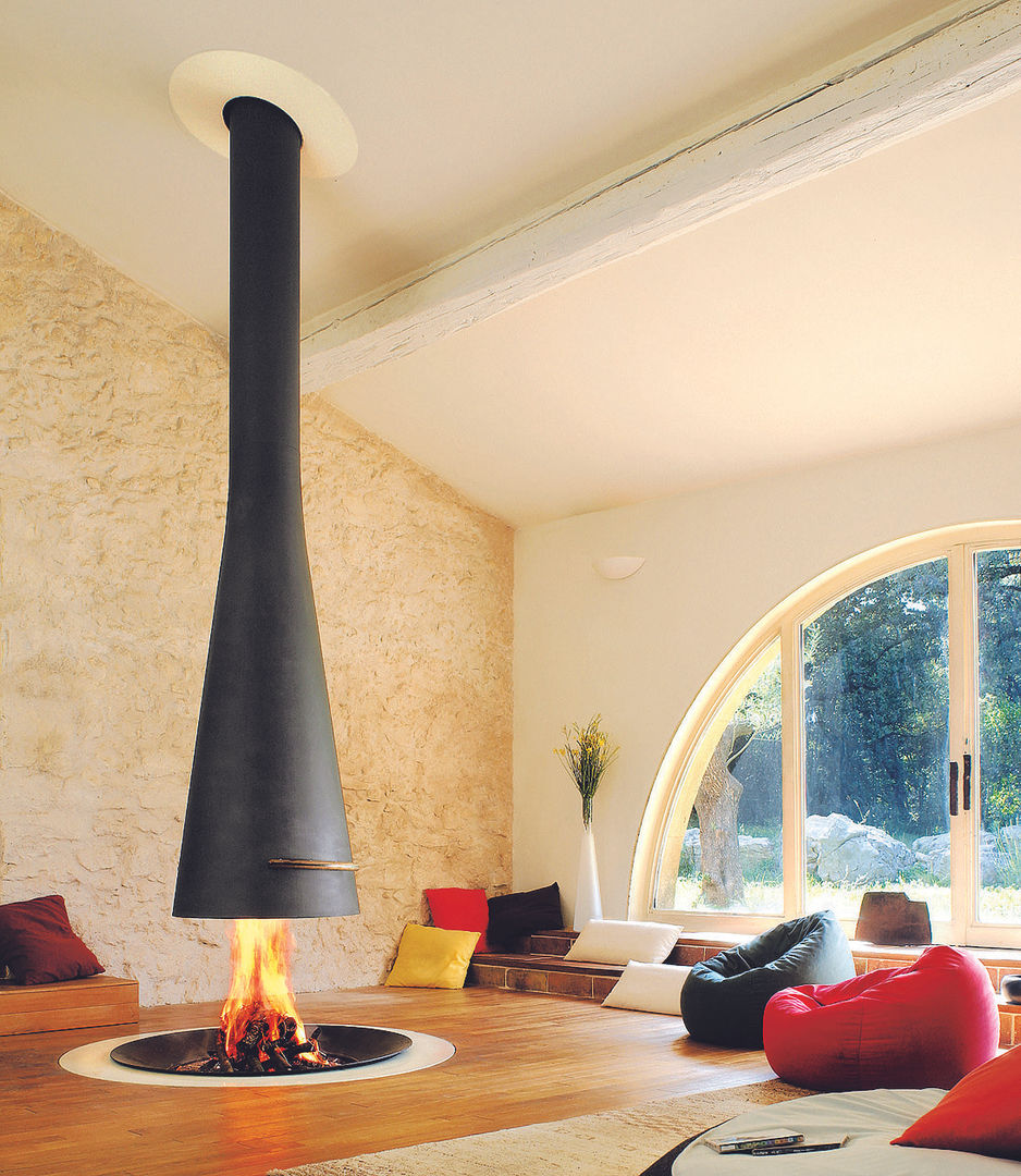 homify Livings modernos: Ideas, imágenes y decoración Chimeneas y accesorios