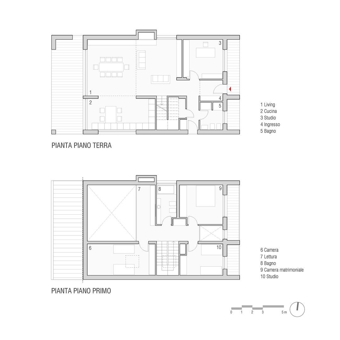 Casa VT - Abitazione in Classe A a Cavallino (VE), VALERI.ZOIA Architetti Associati VALERI.ZOIA Architetti Associati Modern houses