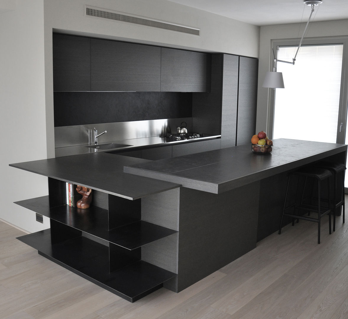 casa ELE, PAOLO CAPRIGLIONE ARCHITETTO PAOLO CAPRIGLIONE ARCHITETTO Modern Kitchen