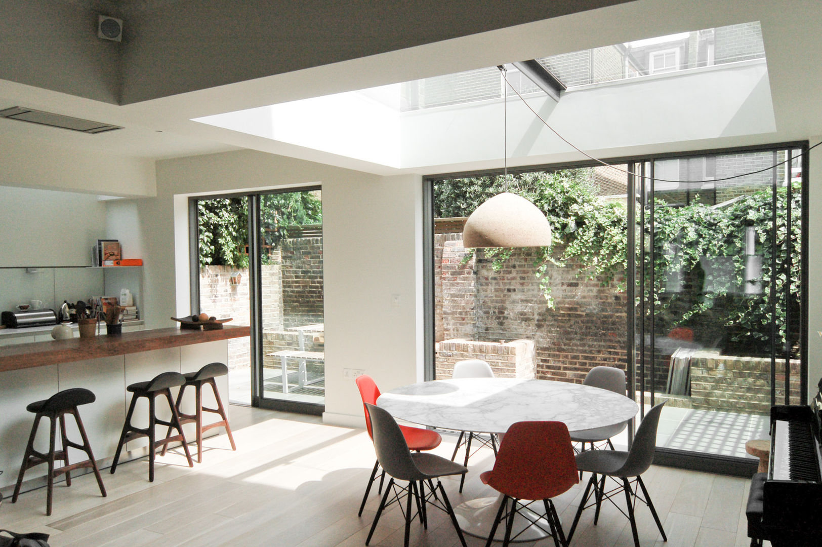 Lilyville Road, Fulham, Emmett Russell Architects Emmett Russell Architects Salas de jantar