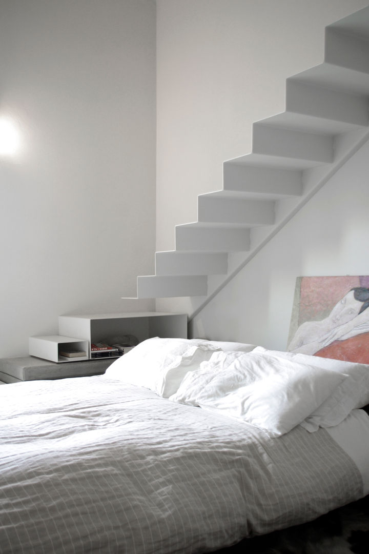 Loft G, Pinoni + Lazzarini Pinoni + Lazzarini Dormitorios minimalistas
