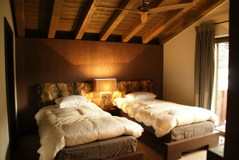 Ambiance montagne, Design d'azur Design d'azur Modern style bedroom