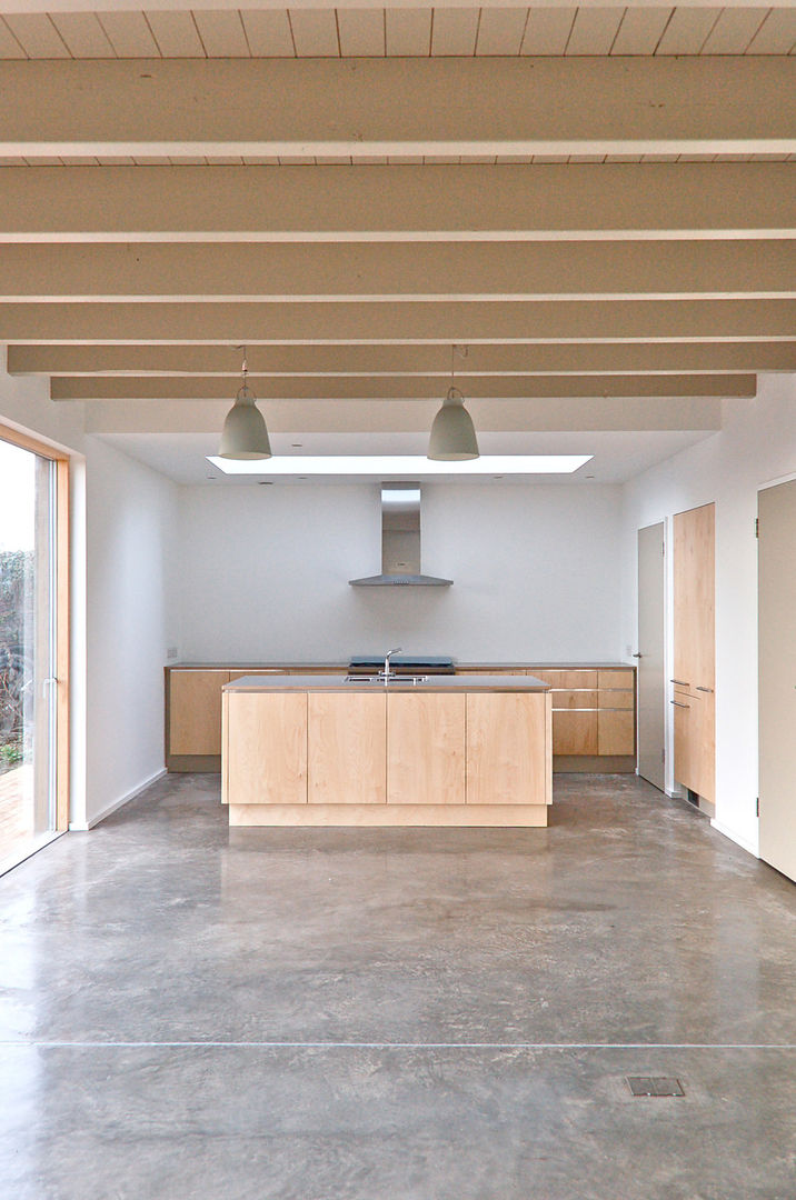 Rose House, Kingsdown, Emmett Russell Architects Emmett Russell Architects Dapur Modern