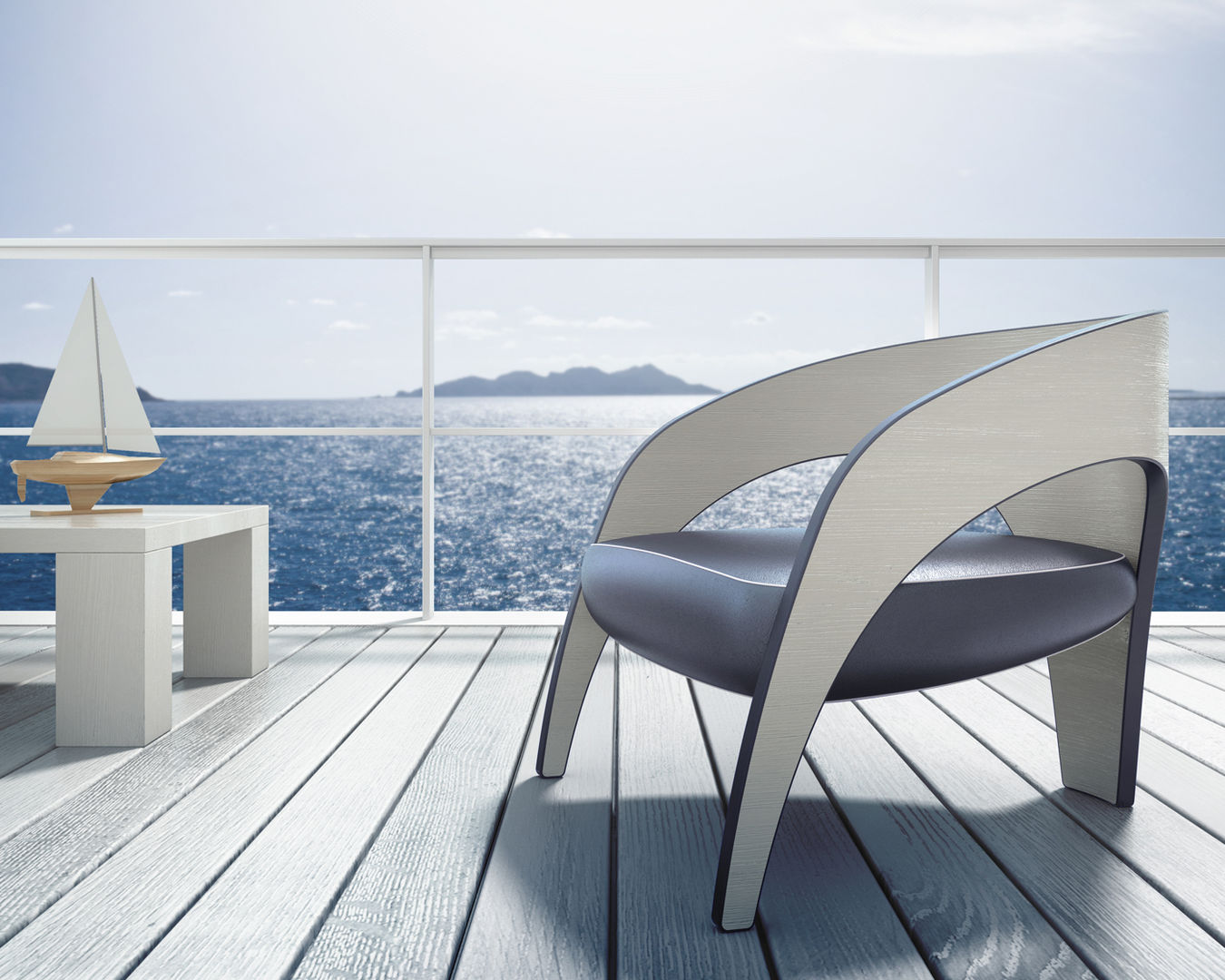 NAUTIC, HD4design di Andrea Pasquali HD4design di Andrea Pasquali Mediterranean style garden Furniture