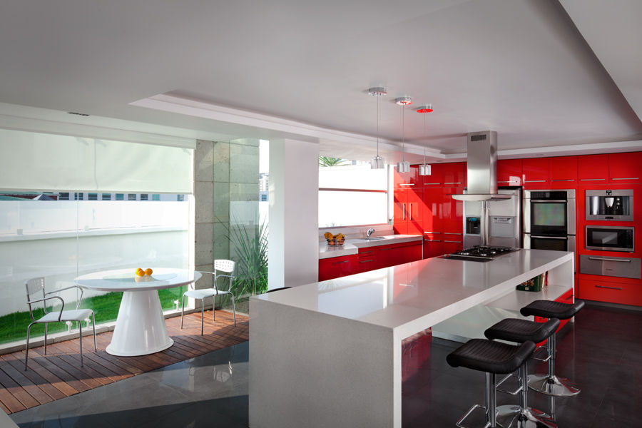 Casa Laureles - Micheas Arquitectos homify Cocinas de estilo moderno