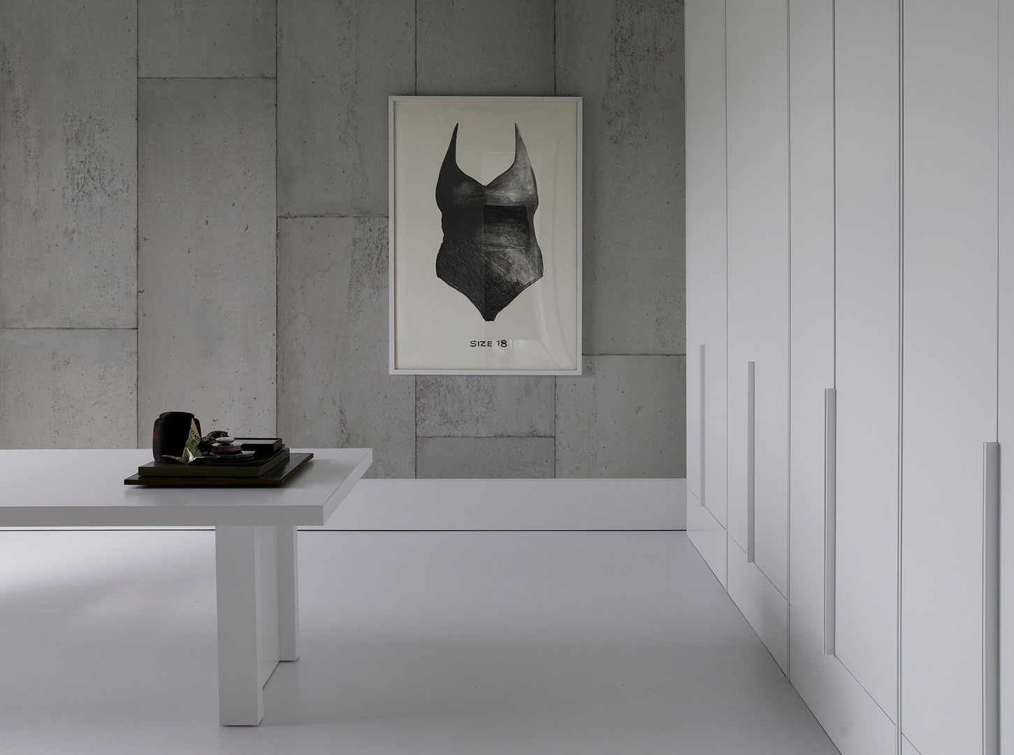 Concrete Wallpaper de Piet Boon, ROOMSERVICE DESIGN GALLERY ROOMSERVICE DESIGN GALLERY Minimalistische muren & vloeren Behang