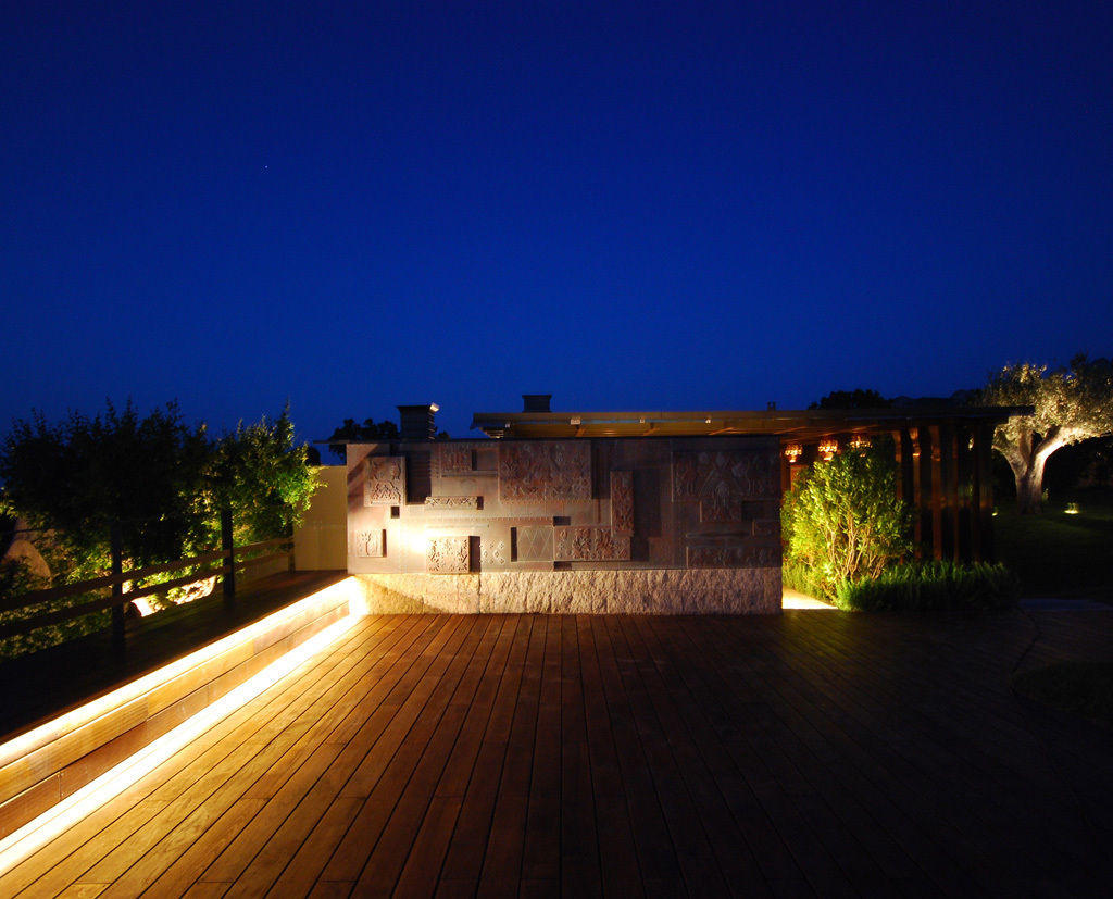 Villa Privata Costa Smeralda, Cannata&Partners Lighting Design Cannata&Partners Lighting Design Case moderne