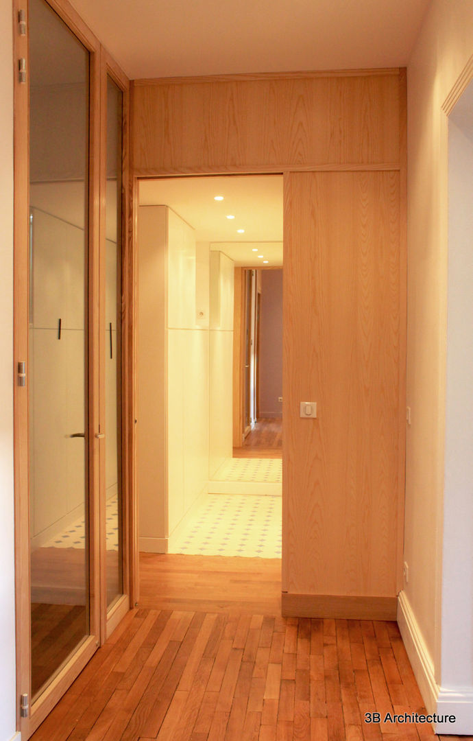 Appartement M03, 3B Architecture 3B Architecture Modern dressing room