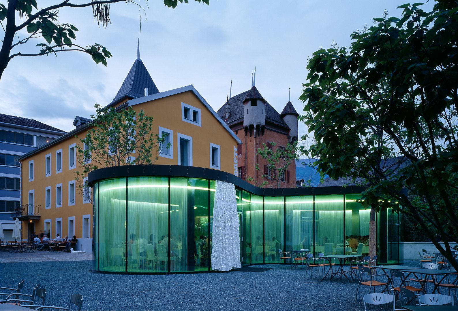 HOTEL DE LA POSTE, François MEYER ARCHITECTURE François MEYER ARCHITECTURE Rooms