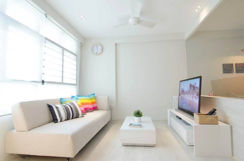 Living Room | Punggol Field Honeywerkz Minimalistische woonkamers