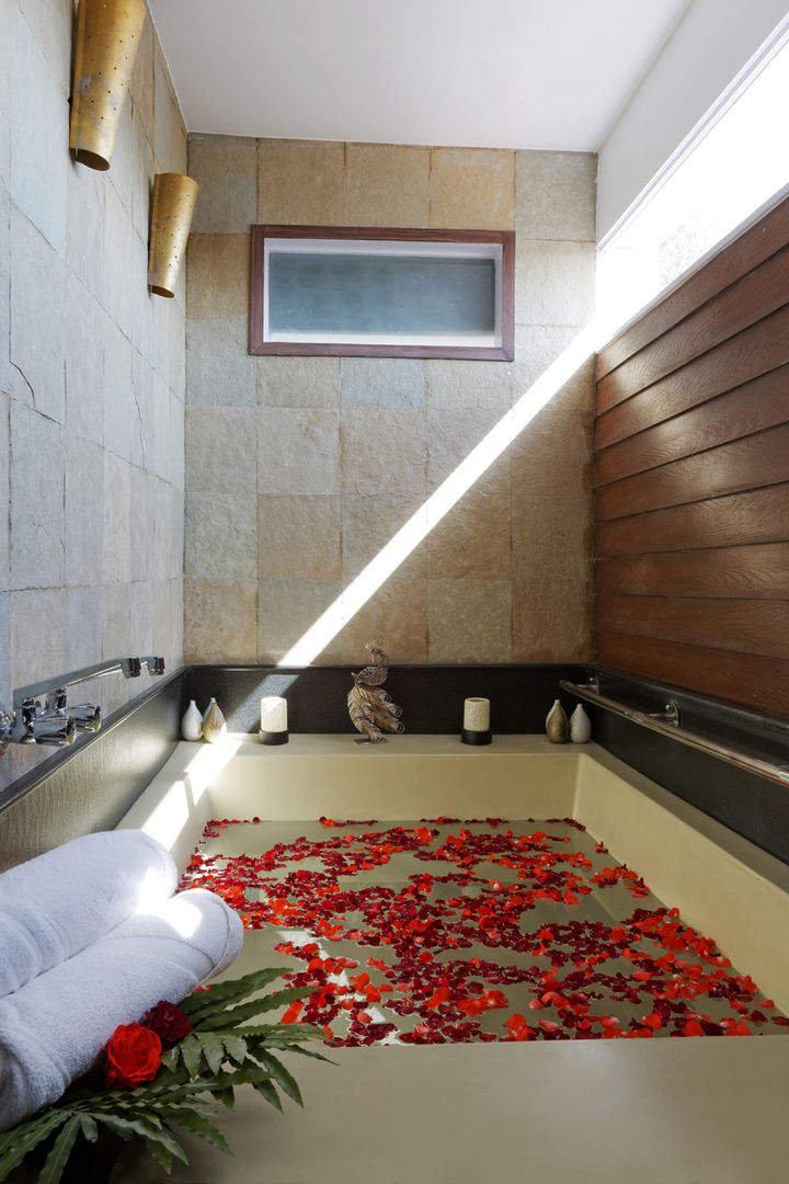 Oryza Day Spa, Balan & Nambisan Architects Balan & Nambisan Architects مساحات تجارية محلات تجارية