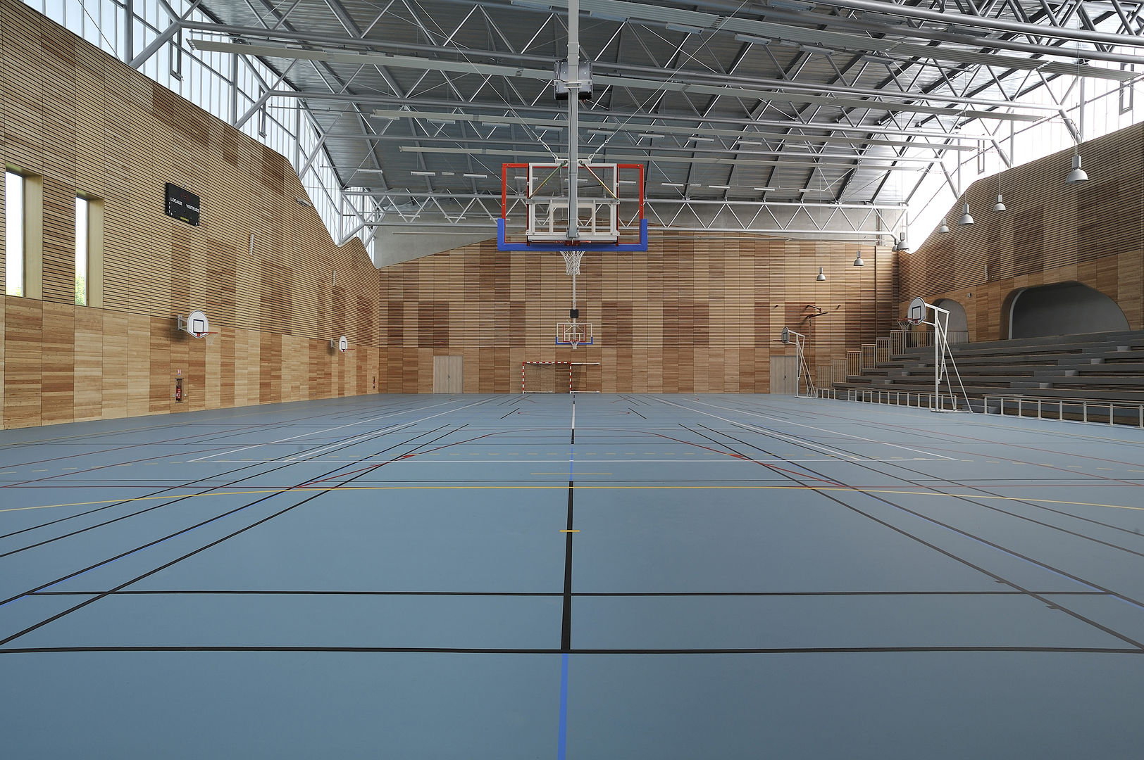 l'architecture du paysage, Christian Drevet Architecture Christian Drevet Architecture Gym