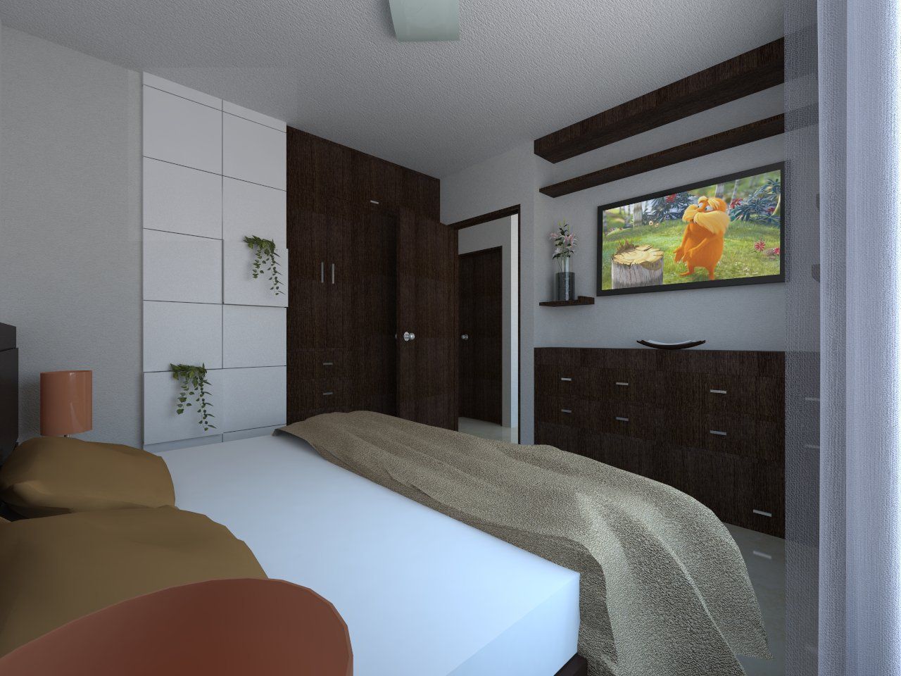 Proyecto de Remodelacion y Decoracion Casa Interes Social, IDEA Studio Arquitectura IDEA Studio Arquitectura Modern style bedroom