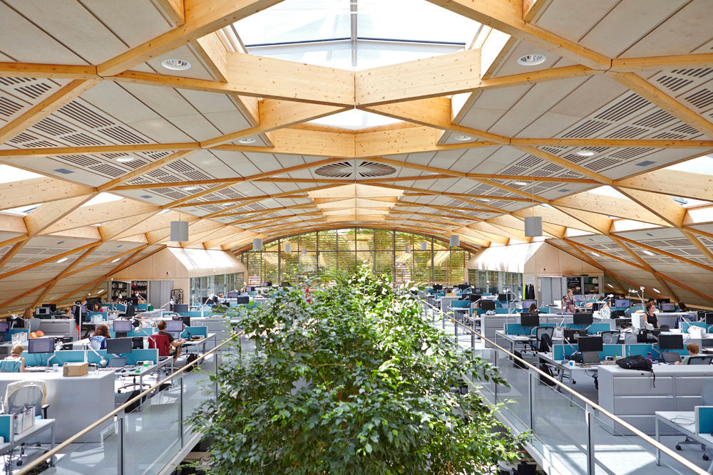 WWF building for Hopkins Architects, Janie Airey Photographer Janie Airey Photographer Commercial spaces Office buildings