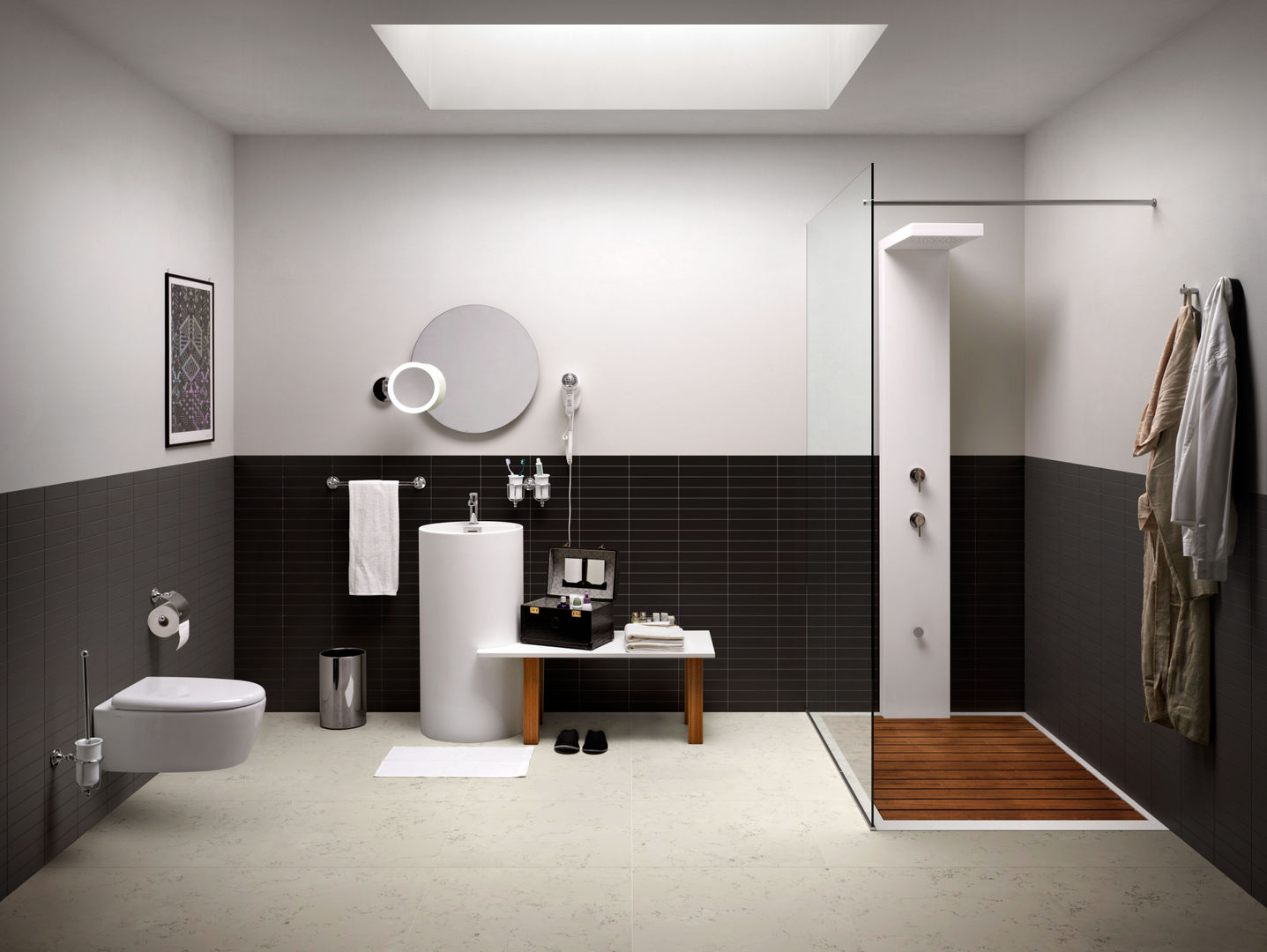 7 BATHROOMS FOR 7 STORIES, Lineabeta Lineabeta Eclectic style bathroom