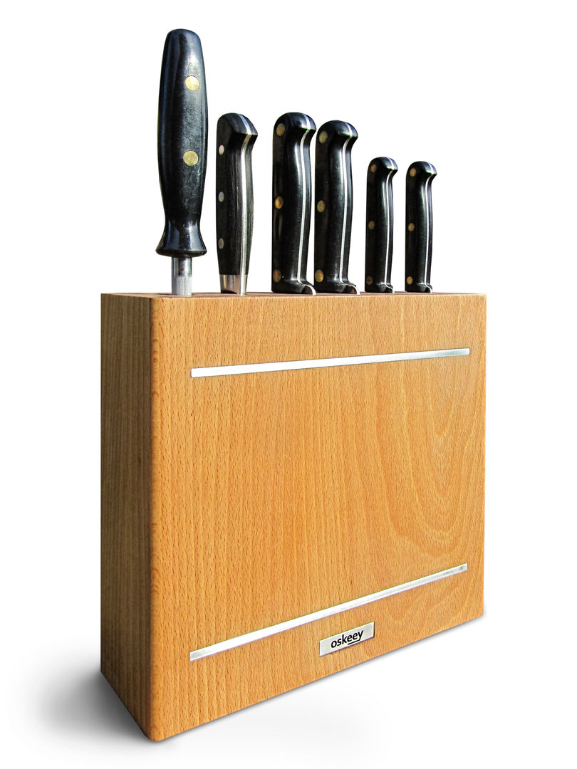 Oskeey Knife Block Oskeey Cocinas modernas Utensilios de cocina