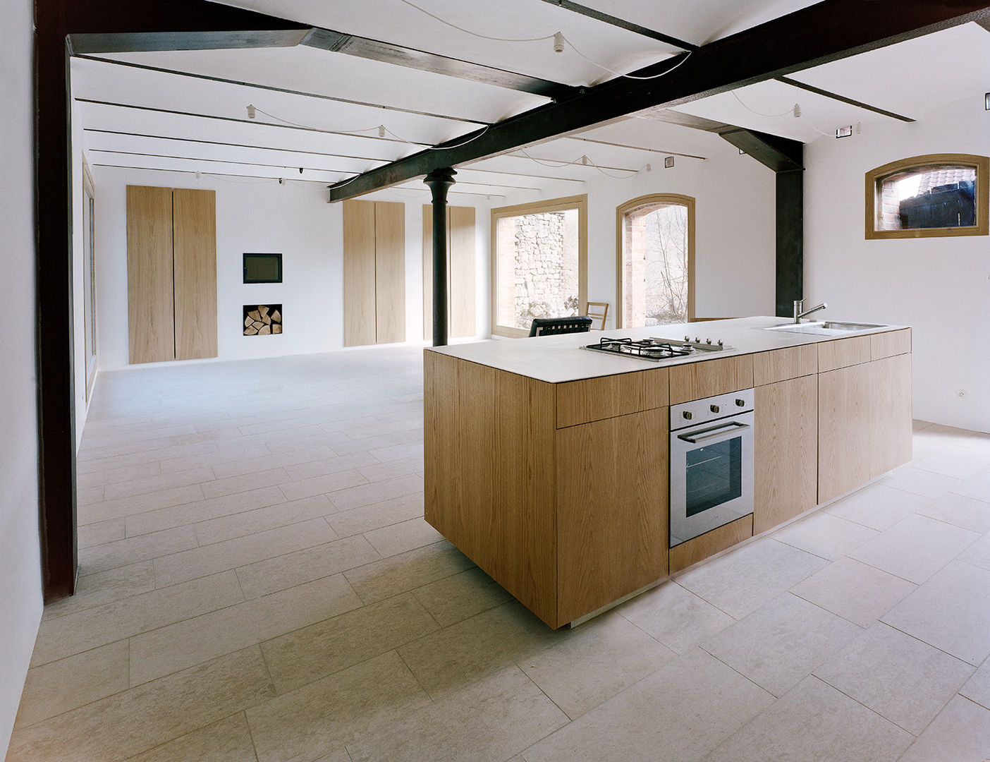 Haus Stein, JAN RÖSLER ARCHITEKTEN JAN RÖSLER ARCHITEKTEN Cocinas de estilo minimalista