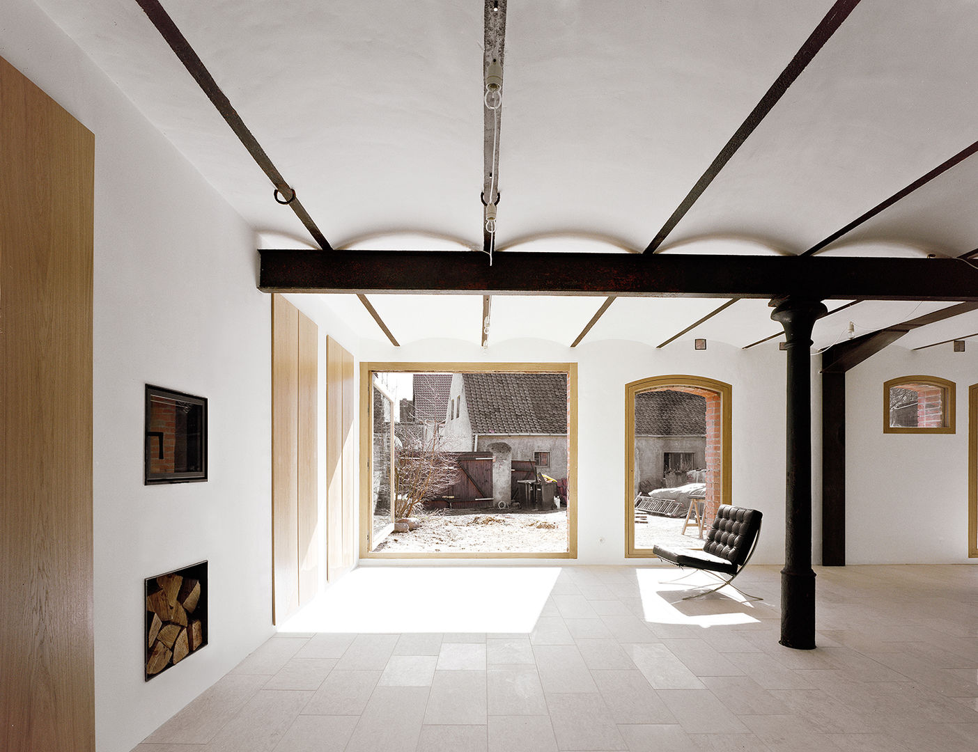 Haus Stein, JAN RÖSLER ARCHITEKTEN JAN RÖSLER ARCHITEKTEN Minimalist Yemek Odası