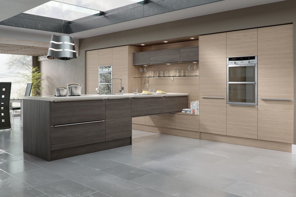 Bespoke Modern Kitchen by Mackintosh Kitchens Continental Ltd Modern style kitchen Cabinets & shelves