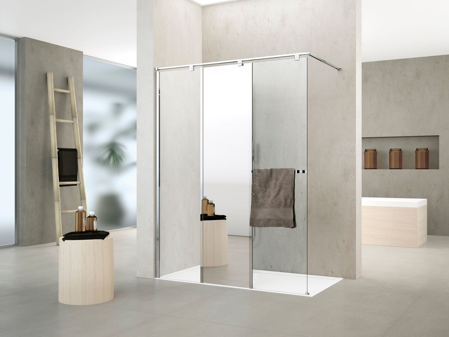 Inloopdouches, Novellini Novellini Bagno moderno Vasche & Docce