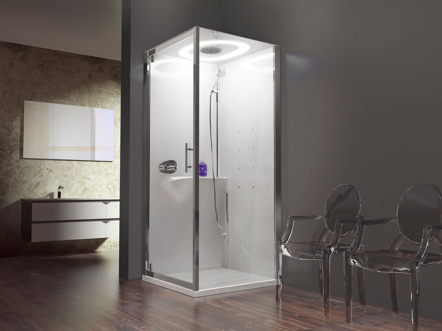 Stoomcabines, Novellini Novellini Modern bathroom Bathtubs & showers