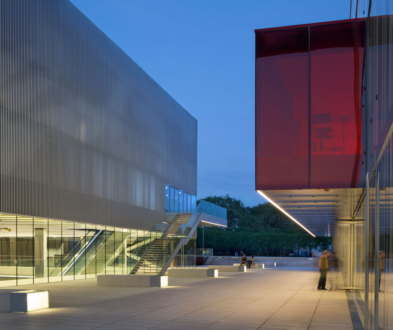 Centre Culturel - Les Quinconces, Architectes Babin Renaud Architectes Babin Renaud Espaços