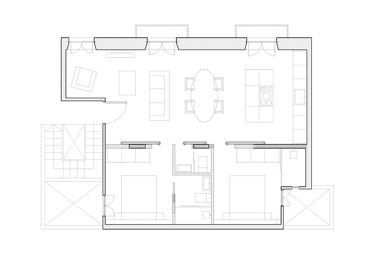 Reforma de un piso Ivan Torres Architects