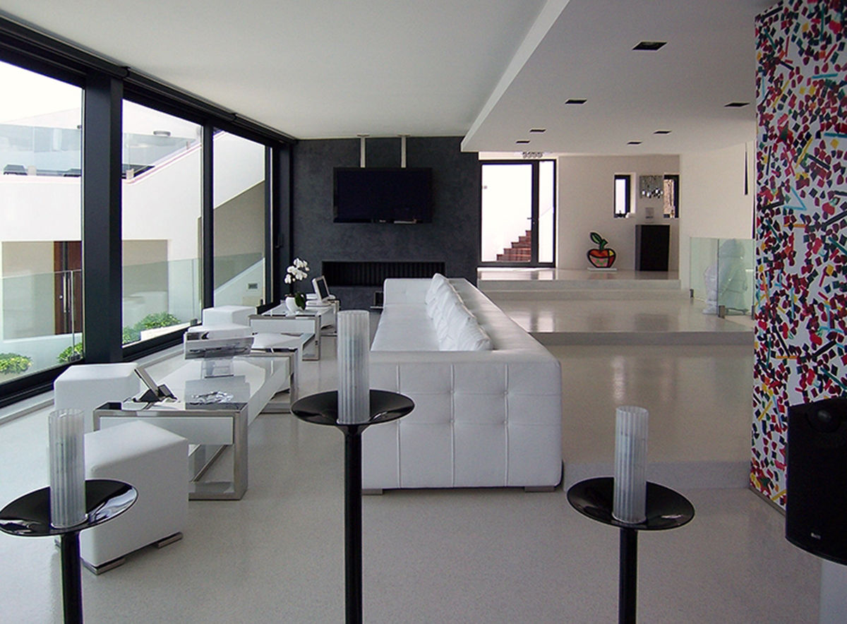 Vivienda unifamiliar en Ibiza, Ivan Torres Architects Ivan Torres Architects Modern living room