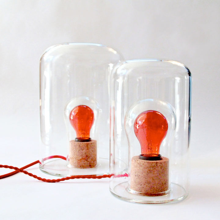 Lampe Sous Cloche, Charlotte Juillard Design Charlotte Juillard Design منازل Accessories & decoration