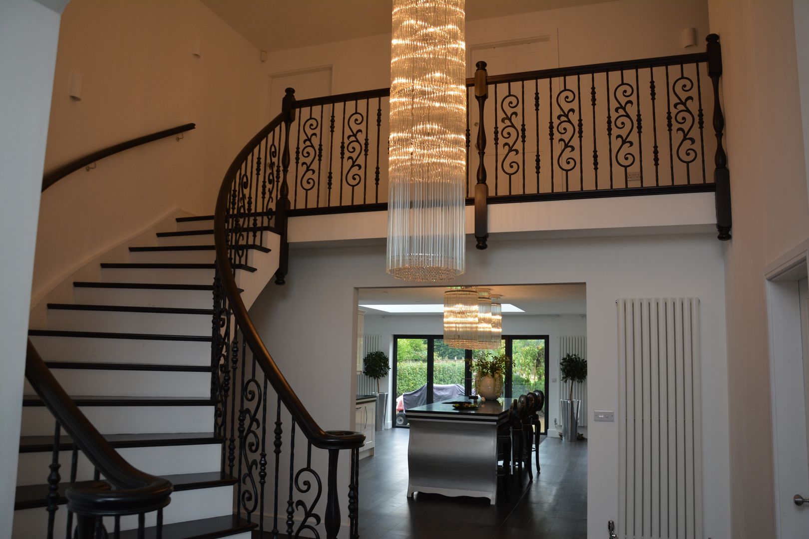 Lighting and Stairs as one . Sovereign Stairs Classic style corridor, hallway and stairs