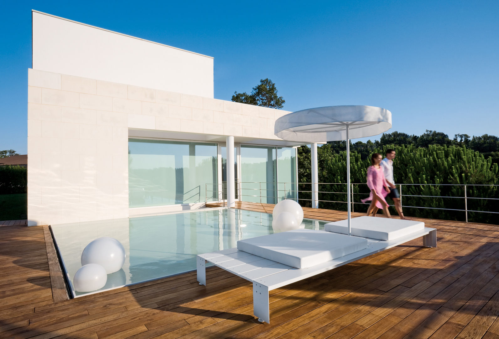 SIT-IN, ALL PLUS ALL PLUS Balcones y terrazas de estilo minimalista Mobiliario