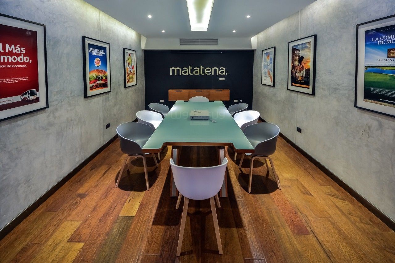 OFICINA MATATENA, Desnivel Arquitectos Desnivel Arquitectos Commercial spaces Office spaces & stores