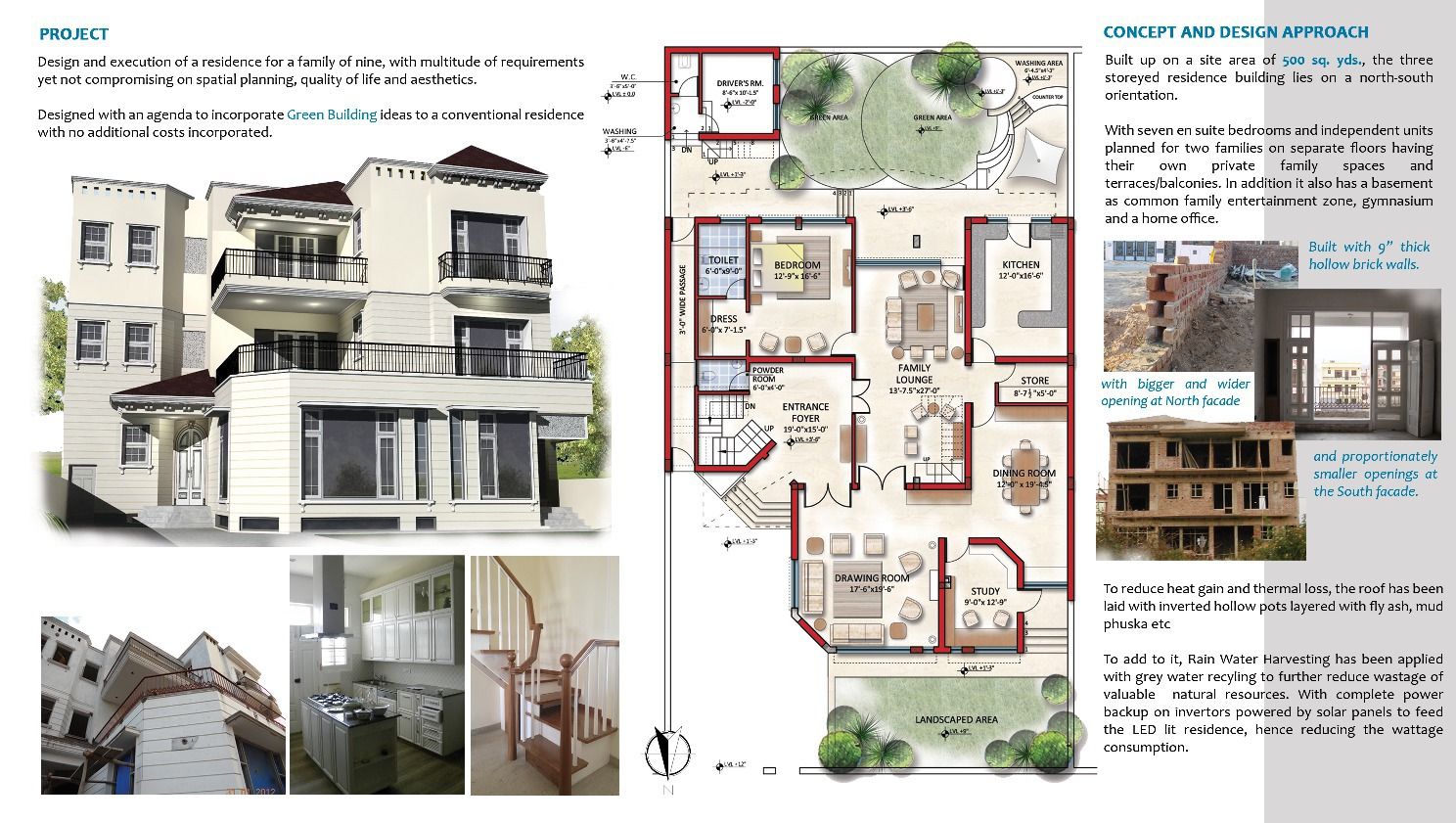 A Green-Building initiative, Architect Suri and Associates Architect Suri and Associates Casas de estilo colonial