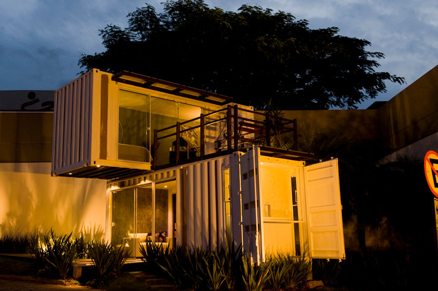 Loft-Container 20' Ferraro Habitat Casas minimalistas
