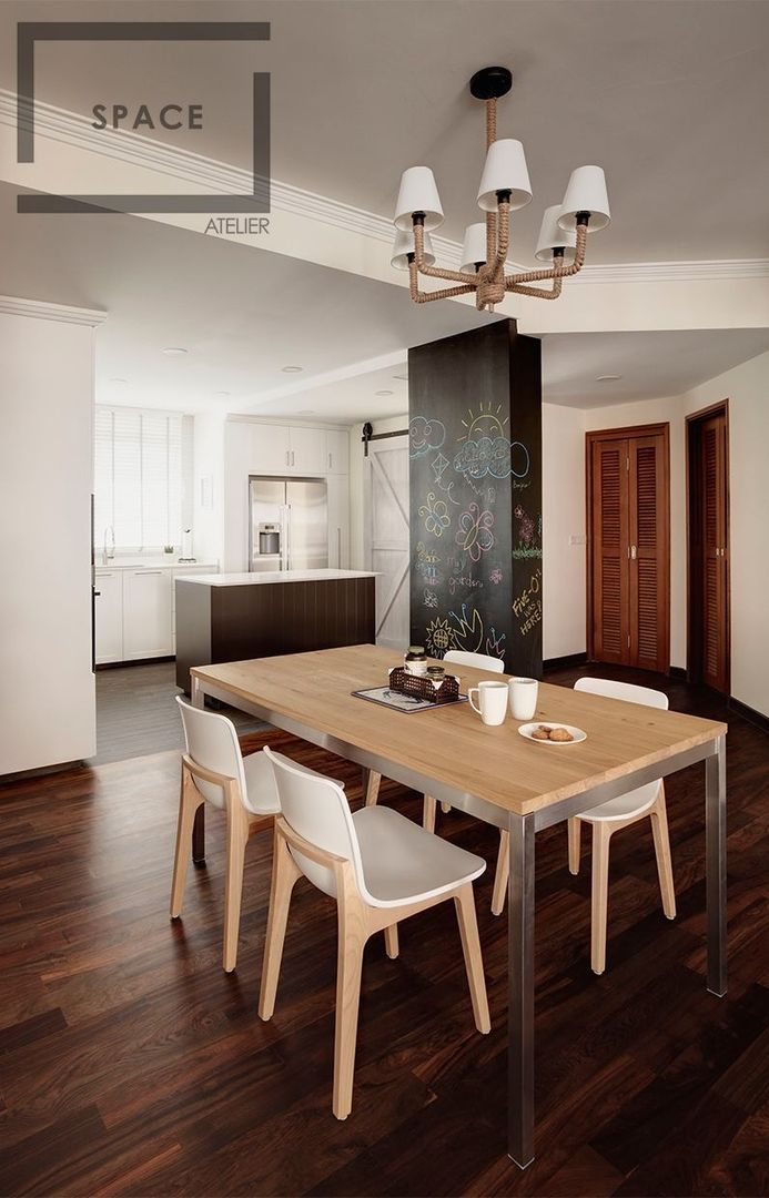 BlossomVale , Space Atelier Pte Ltd Space Atelier Pte Ltd Skandinavische Esszimmer