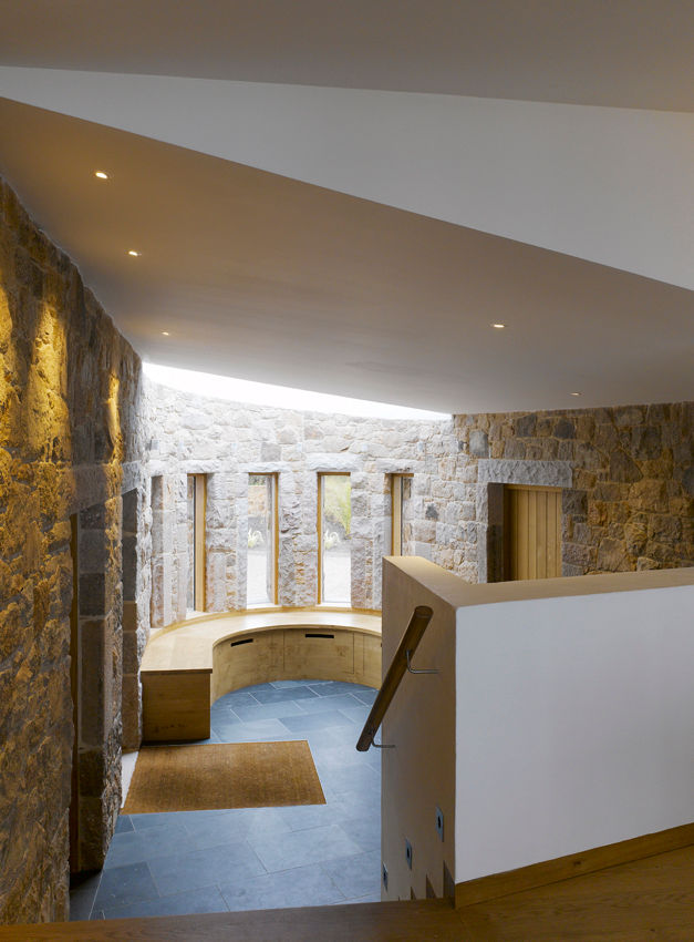 Jersey House , Hudson Architects Hudson Architects Modern Corridor, Hallway and Staircase