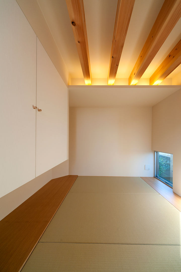 N－house－磐田, LIC・山本建築設計事務所 LIC・山本建築設計事務所 Casas modernas: Ideas, imágenes y decoración