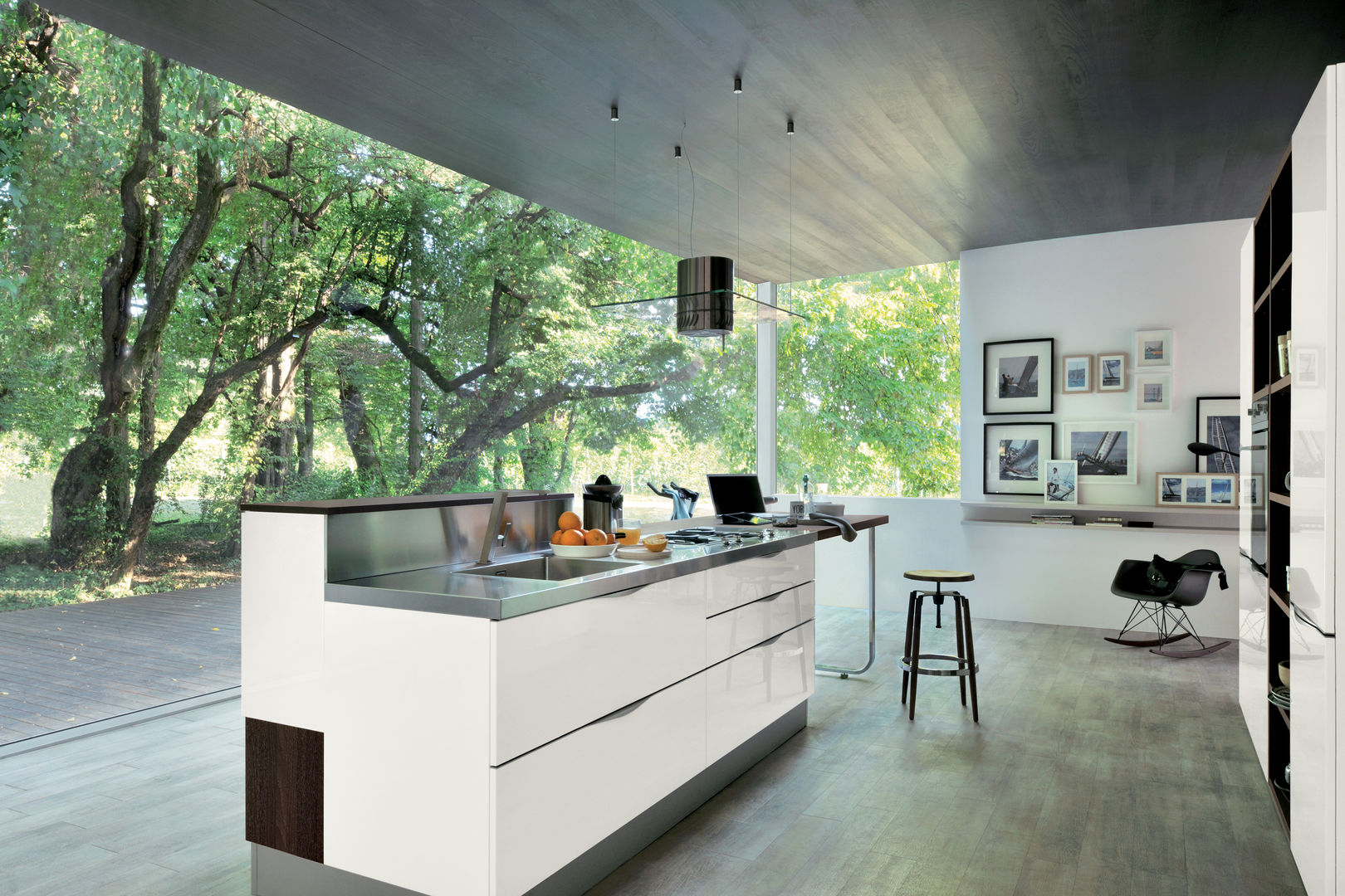 Extra, Veneta Cucine S.p.A. Veneta Cucine S.p.A. Modern style kitchen Cabinets & shelves