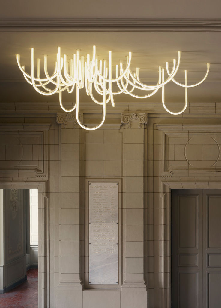 Lustre « Les Cordes » , Mathieu Lehanneur Mathieu Lehanneur Rooms