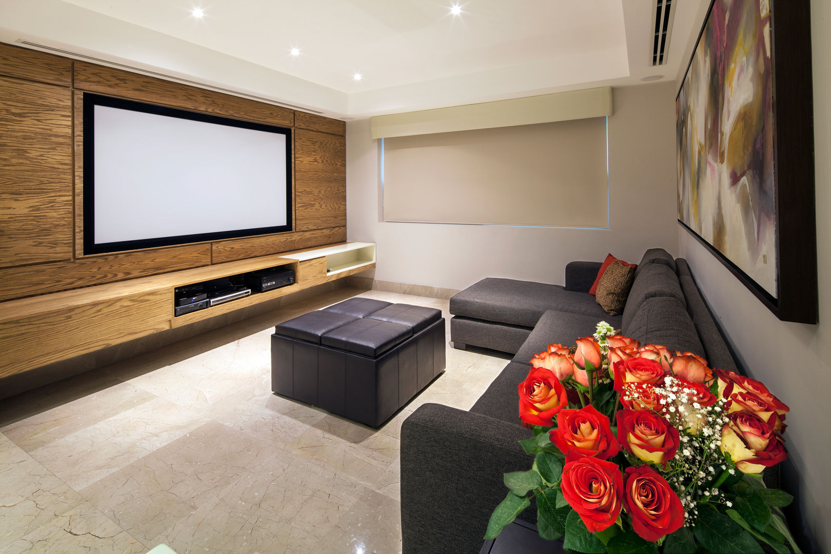 tv NZA Salas de estilo moderno Muebles para televisión y equipos