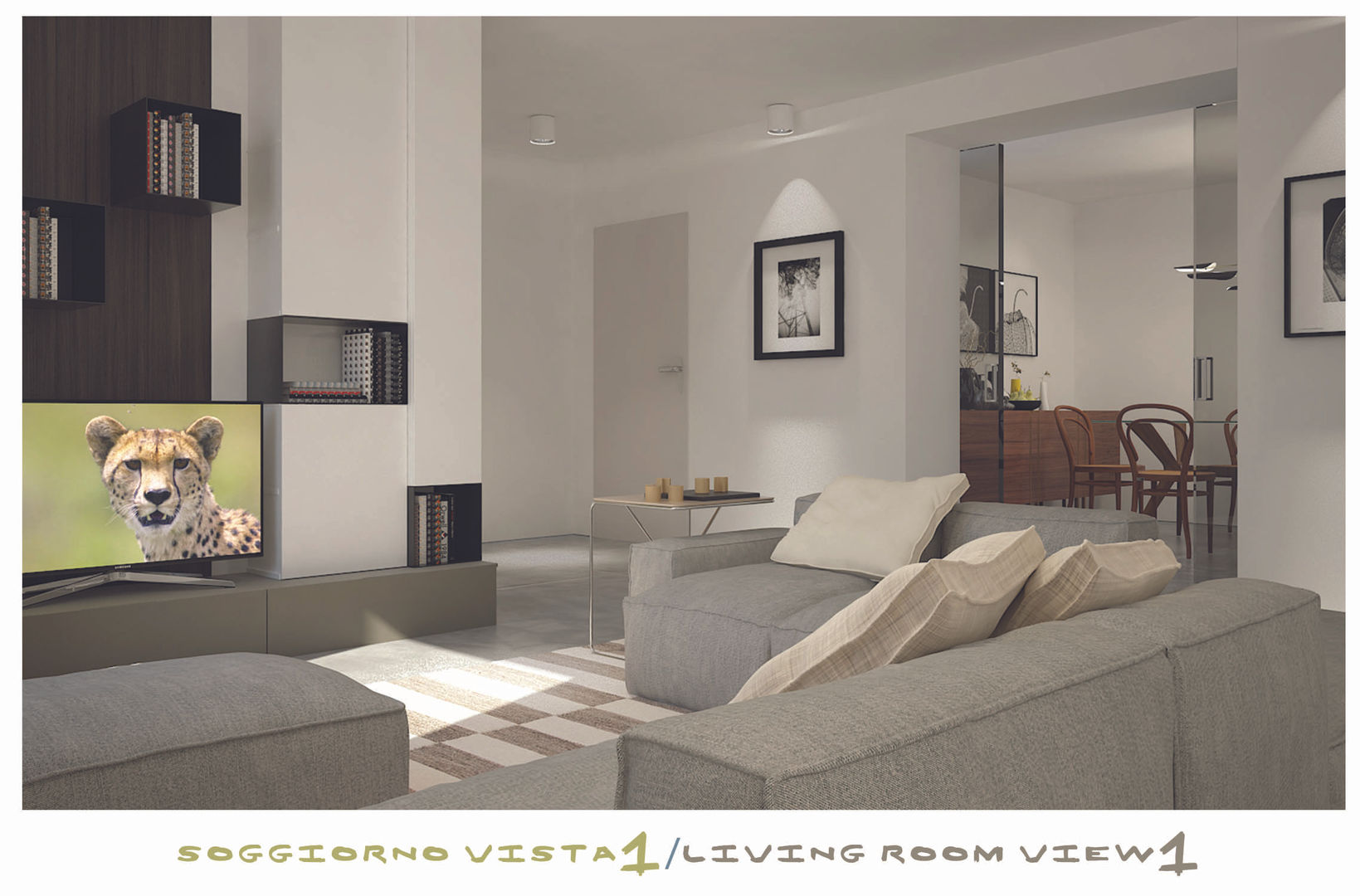 From Single to Married!, ZENZEROdesign ZENZEROdesign Minimalist living room