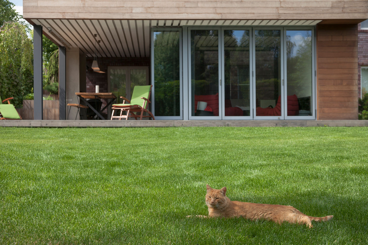 Banqueting house, Kerimov Architects Kerimov Architects Minimalistischer Balkon, Veranda & Terrasse