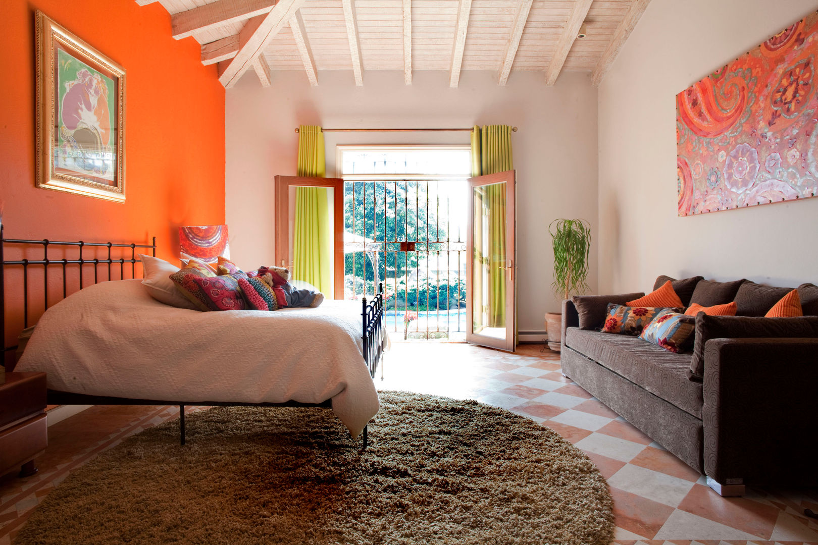 Contadero Decor, Mexico City 2011, Erika Winters® Design Erika Winters® Design Eclectic style bedroom